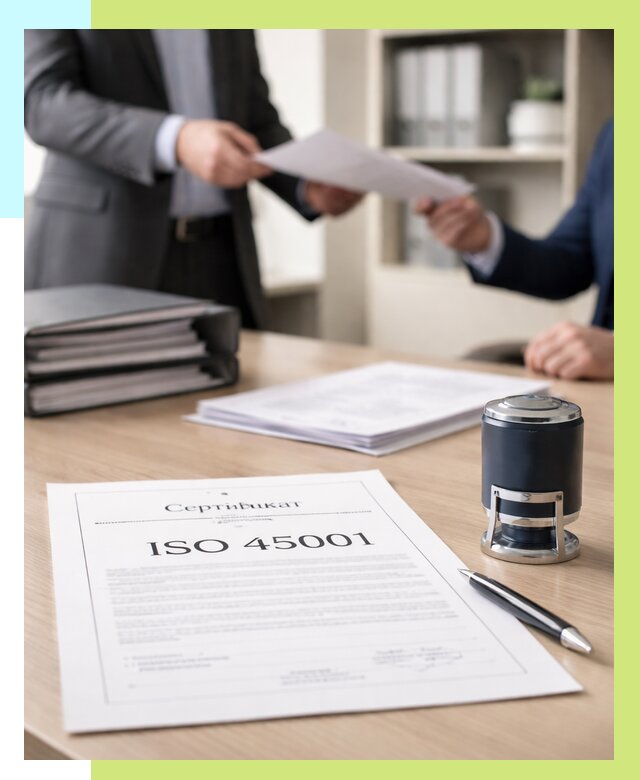 Сертификат ISO 45001 в Бугуруслане под ключ от 45855 р. | Сертэкс